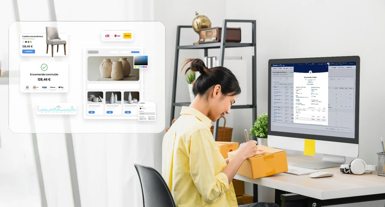 Início CloudInvoice Integração Loja Online